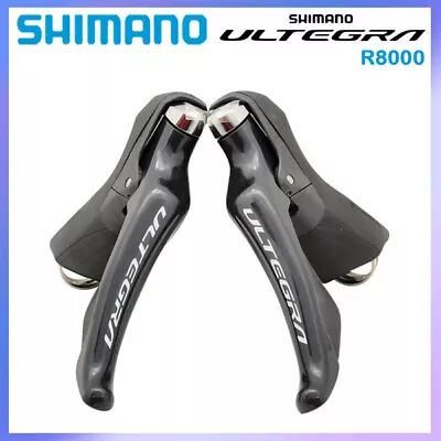 Shimano ULTEGRA ST-R8000 2x11-speed Dual Control Lever Rim Brake Shifter RD Bike • $152.06