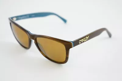 OO2043-03 Oakley FROGSKINS LX 56-16 Tortoise Blue / Bronze Polarized Sunglasses • $69.99
