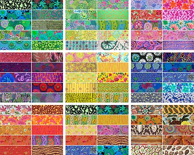 Kaffe Fassett Designer Cotton Mix & Match 20 Of  5  X 5  Charms - All Colours • $12.07