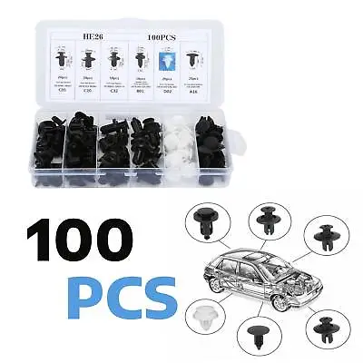 Assortments Retainer Bumper Parts Body Rivet Push Pin Car Clip Molding Trim Kit • $13.99