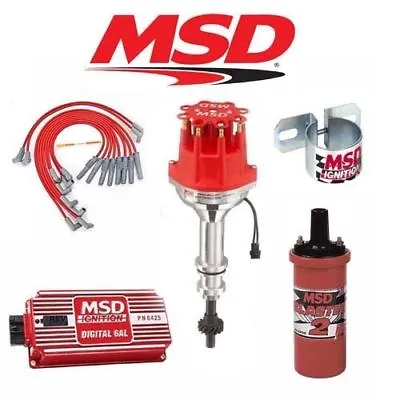 MSD Ignition Kit- Digital 6AL/Distributor/Wires/Coil/ - Ford 351C-M/400/429/460 • $1054.95
