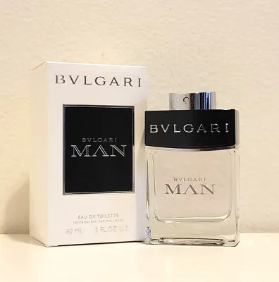 BVLGARI MAN By BVLGARI 2 Oz / 60 Ml Edt Spy Cologne For Men Homme Vintage • $102