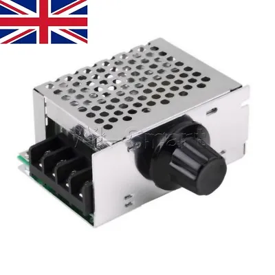 Adjustable Voltage Regulator AC SCR Motor Speed Control Controller 220V 4000W • £15.99