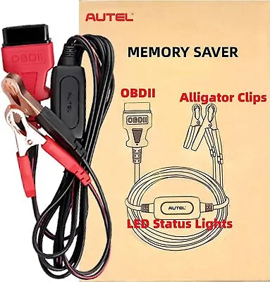 NEW Autel MAXIBAS BTMS OBDII Battery Tester Memory Saver Preserves Vehicle Codes • $36.99