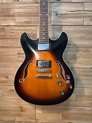 Ibanez Artcore AS73 Semi Hollow Electric Guitar Brown Sunburst 2004 • $349