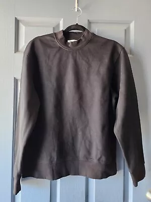 Zara Mens Black Sweater Long-sleeved Pull Over Size Medium • $14