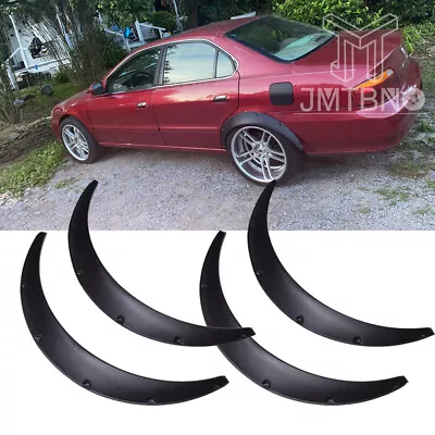 4PCS For Honda Accord Civic Wheel Arches Fender Flares Extra Wide Body Kit US • $99.34