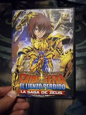 Dvd- Los Caballeros Del Zodiaco Saint Seiya El Lienzo Perdido La Saga De Zeus • $8.50