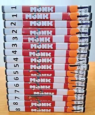 Monk TV Show Full Series DVDs Complete Seasons 1-8 (See Description) • $14.99