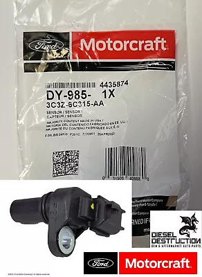 DY-985 NEW OEM Motorcraft Ford 6.0L 6.4L Diesel Crankshaft Position Sensor  • $43.98