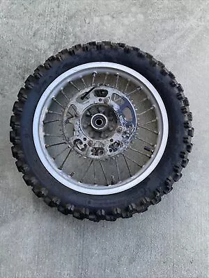 2001 - 2013 Kawasaki Kx85 Kx100 Suzuki Rm100 Rear Wheel Tire 14” 2008 Complete • $115.79