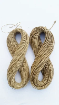 £1.29 • Buy 2ply-3ply 1m-1000m Natural Brown Soft Jute Twine Sisal String Rustic Shabby Cord