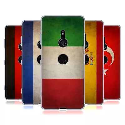 $9.85 • Buy Head Case Designs Grunge Country Flags 2 Soft Gel Case For Sony Phones 1