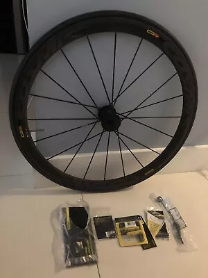 Mavic Cosmic Ultimate Carbone Tubular Lightweight Front Wheel. Rim Brake. • $429.99