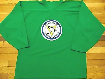 $14.99 • Buy Ak Jr. Penguins Green Practice Jersey Size L