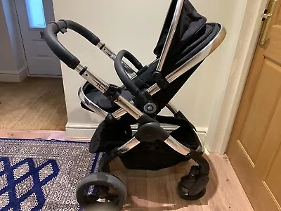 Icandy Peach 3 Black Pram And Buggy • £200