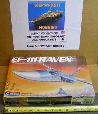 VINTAGE MISB MONOGRAM 1/72 Scale EF-111 RAVEN Electronics Warfare Aircraft • $13.95
