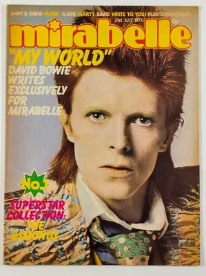 DAVID BOWIE Donnyland THE OSMONDS Slade MARTY KRISTIAN Marie MIRABELLE Magazine • £145