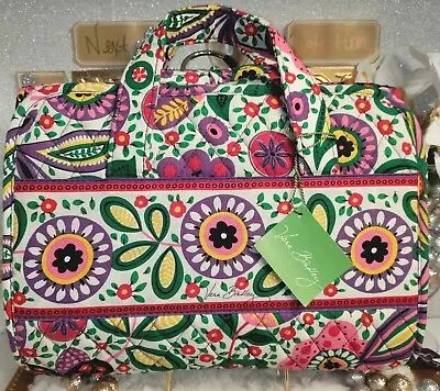 Auth💥NWT💥Vera Bradley Viva La Vera Large Travel Organizer W Hanger/Handles • $21