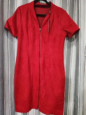 Womans Tahari  Madeline Red Dress New With Tags Size 14 • $30