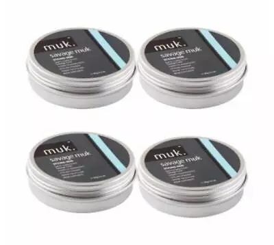 SAVAGE MUK STYLING MUD 95GR By MUK Hard Hold X 4 Australian Stockists And Stock • $110.20