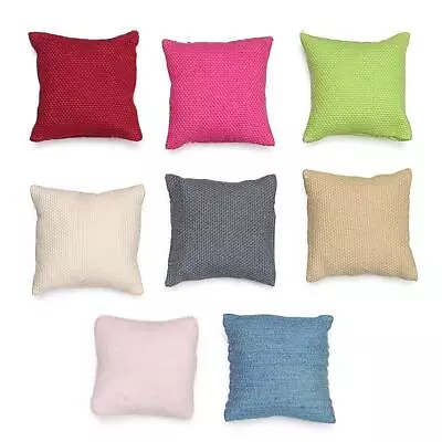 Sofa Doll Accessories Mini Dollhouse Pillows Miniature Cushions Toys Furniture • $6.58