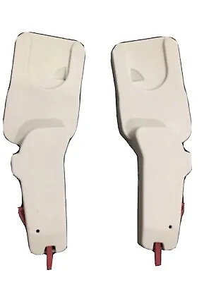Quinny Moodd White Car Seat Adapters For Maxi-Cosi Car Seat And Quinny Carrycot • £20