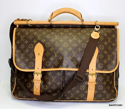 LOUIS VUITTON Monogram Canvas SAC CHASSE HUNTING Garment Travel Luggage Bag • $1665