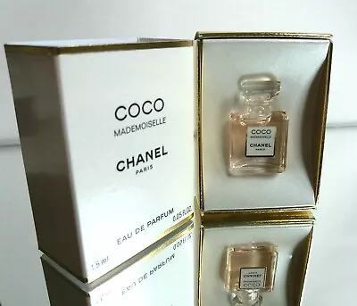 Chanel Coco Mademoiselle Collectable 1.5ml Rare Miniature EDP Gift Box Brand New • £34.99