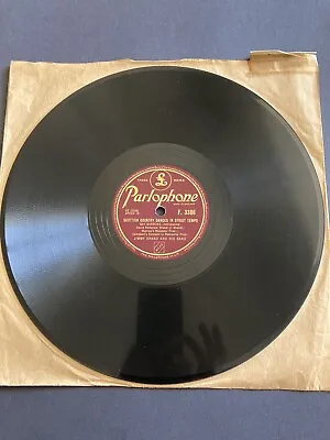 £9.99 • Buy JIMMY SHAND 78rpm 10” SCOTTISH COUNTRY DANCES IN STRICT TEMPO F.3386