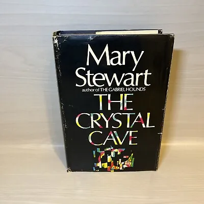 The Crystal Cave By Mary Stewart 1970 Hardcover Arthurian Saga Book Club Edition • $15