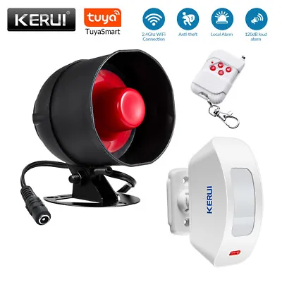 KERUI Wireless 110dB Tuya Home Security Alarm System Anti Theft Protection Home • $31.30