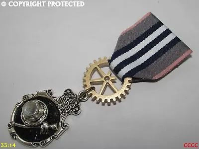 Steampunk Badge Brooch Pin Drape Medal Top Hat Gloves Walking Cane Gent Chaphop • $11.37