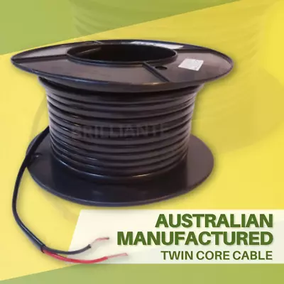 Twin Core Sheath Cable 6mm/5mm/4mm/3mm2mm 6B&S/8B&S Automotive Battery Wire • $222.50