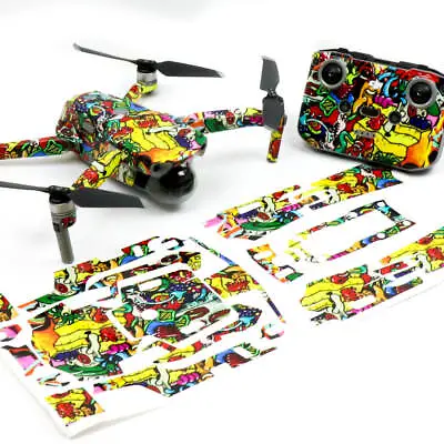 $37.50 • Buy Graffiti Drone Skin Wrap Stickers Decal For DJI Mavic Air 2
