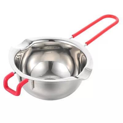  Stainless Steel Melting Pot Candle Heating Metal Boiler Bowl • £10.99