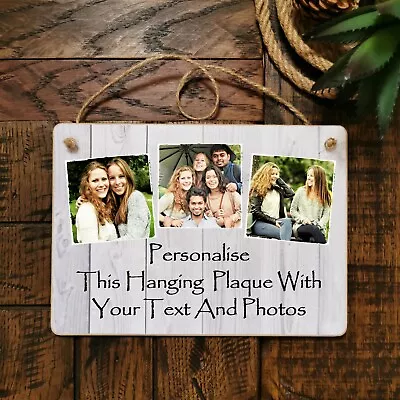 8x6  Personalised Plaque Photos Friendship Family Friend Gift Birthday Present • £9.99