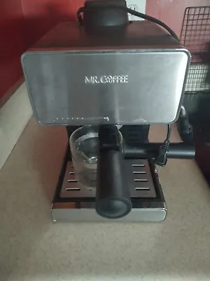 Mr Coffee BVMC-ECM160 4-Cup/Shot Steam Espresso Cappuccino Maker BuiltIn Frother • $19.99