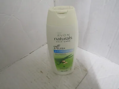 DISCONTINUEDAvon Naturals 2in1 Shampoo/Conditioner Aloe & Macadamia Soft Sleek * • £7