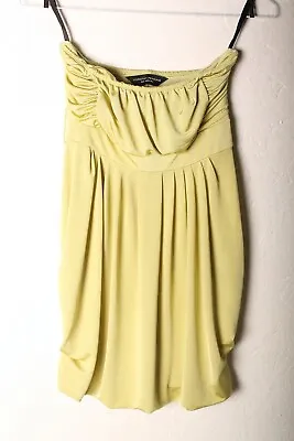 £2.79 • Buy Dorothy Perkins Womens Sleeveless Ruched Peplum Dress - Green - Size 6 (64c)