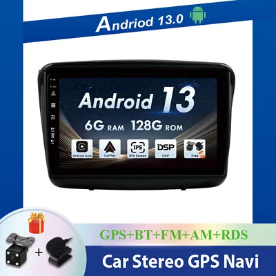 9  IPS 128G Car Stereo GPS For Mitsubishi Pajero Sport 2 L200 Triton 2008-2016 • £223.99