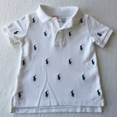 Ralph Lauren Baby Polo Shirt Age 18 Months • £8