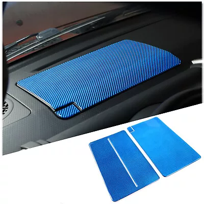 Blue Carbon Car Dashboard Storage Box Panel Trim For Toyota FJ Cruiser 2007-2021 • $137.49