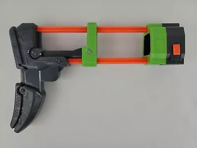 Nerf Vortex Praxis Shoulder Stock Extension Attachment Part Green Gray Orange • $9.99