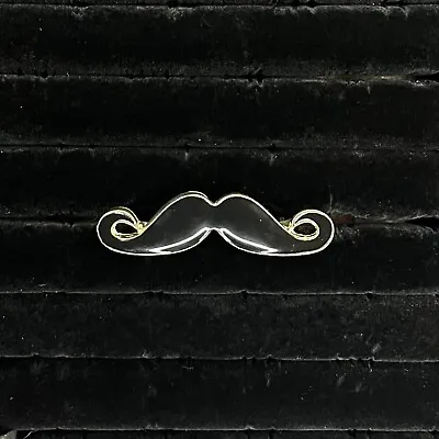 Black And Gold Adjustable Moustache Double Ring • $3.73