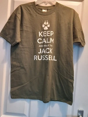 £4.85 • Buy BNWOT Fruit Of The Loom Jack Russell T Shirt Size Medium