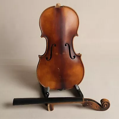 Antique Violin For Parts Or Repair E.R Pfretzschner 1956 Stradivarius W.Germany • $249