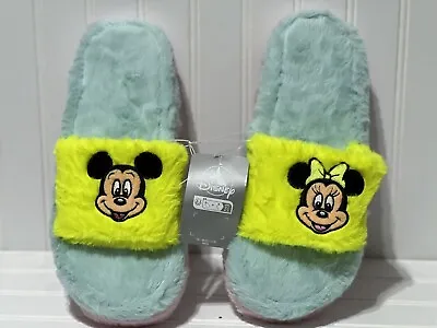 Disney Store Mickey And Minnie Slippers For Adults Size L 9/10 New With Tag • £24.06