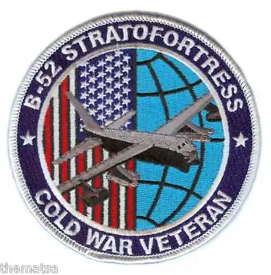 B-52 Stratofortress Air Force  Cold War Veteran 4  Embroidered  Patch • $34.99