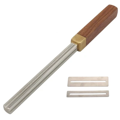 $16.99 • Buy Guitar Fret Crowning File,Fret Edge File,Fret End Rounded Tool,Three Radius Sl